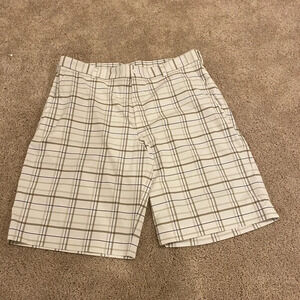 Men’s Nike Plaid golf shorts